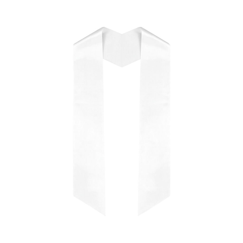 Classic Graduation Stole with Slanted End
